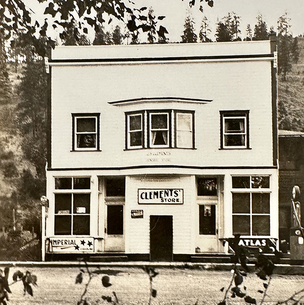 1908 Clements Store Peachland