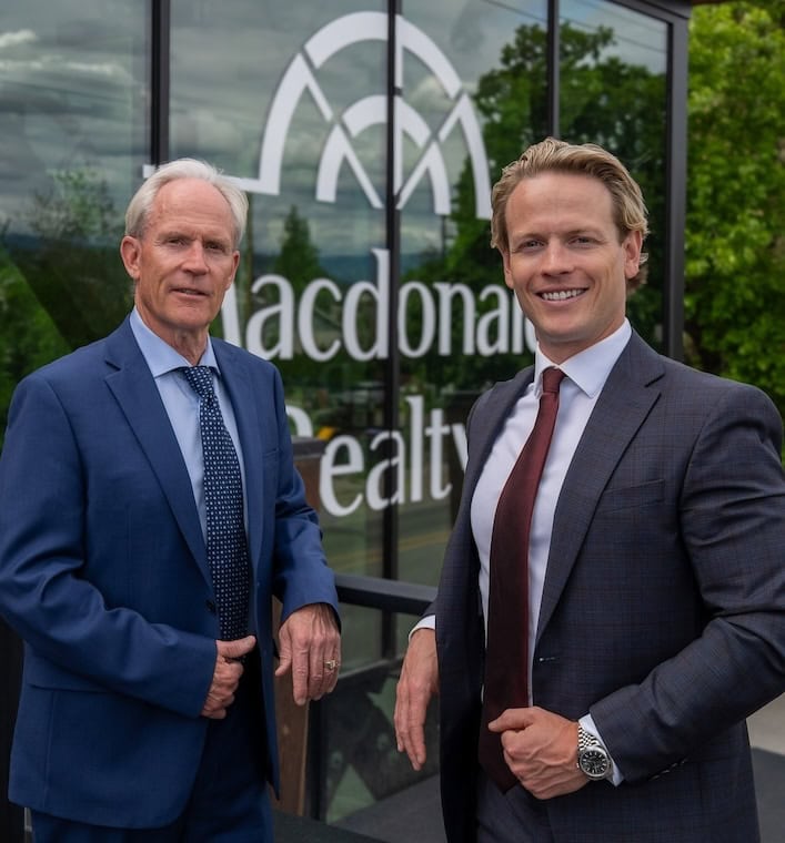David Jurome & Jaxon Jurome are realtors with the Jurome Real Estate Group at Macdonald Realty Interior in Kelowna BC